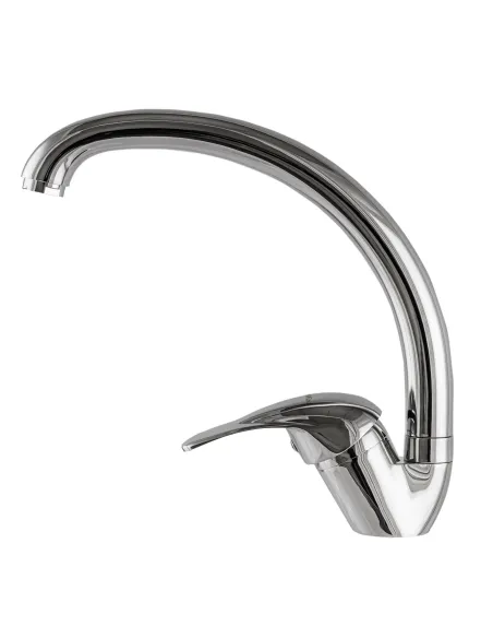 Смеситель для кухни с боковой ручкой Ecomix Energo E-GEZ-203S на гайке - 1