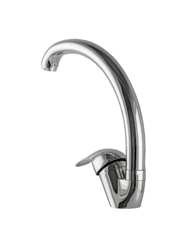 Смеситель для кухни с боковой ручкой Ecomix Energo E-GEZ-203S на гайке - 2