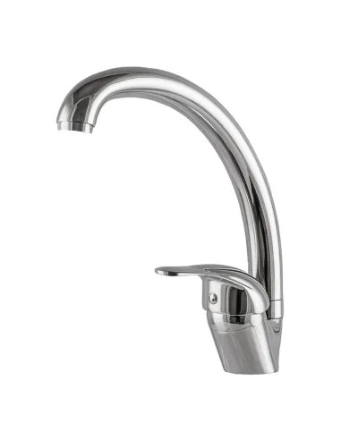 Смеситель для кухни с боковой ручкой Ecomix Energo E-GEZ-203S на гайке - 3