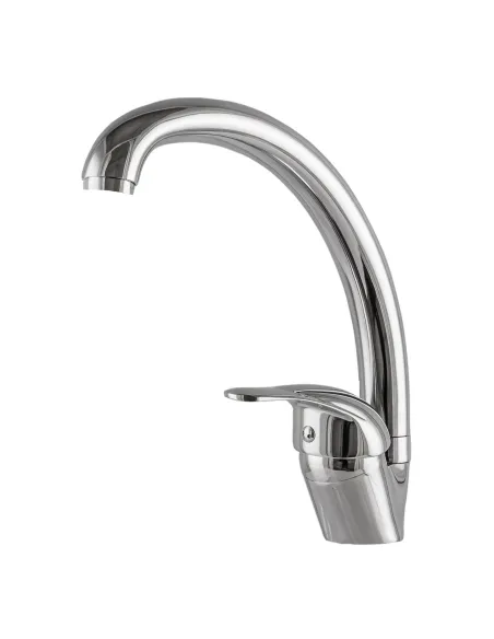 Смеситель для кухни с боковой ручкой Ecomix Energo E-GEZ-203S на гайке - 3