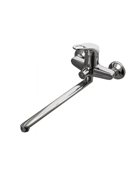 Змішувач для ванни Ecomix Energo M-GEM-208 (діаметр фільтра 40, довгий гусак, Euro перемикач) - 2