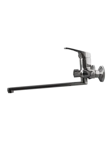 Змішувач для ванни Ecomix Energo M-GEM-208 (діаметр фільтра 40, довгий гусак, Euro перемикач) - 3