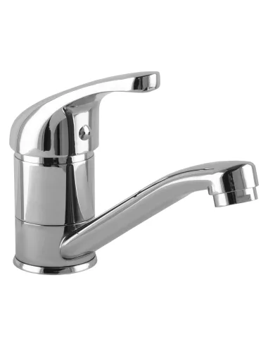 Змішувач для умивальника Globus Lux Solly GLSO-0103М (поворотний гусак, картридж 40) - 2