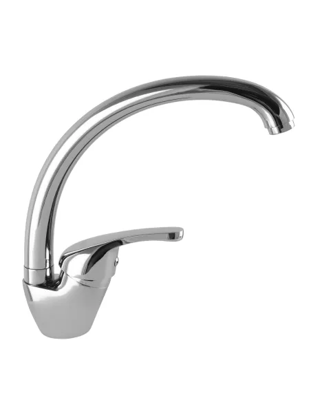 Змішувач для кухні Globus Lux Solly GLSO-0203S (с боковий ручкой, на гайці) - 1