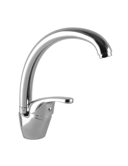 Смеситель для кухни Globus Lux Solly GLSO-0203S с боковой ручкой, на гайке - 2 Смеситель для кухни Globus Lux Solly GLSO-0203S с боковой ручкой, на гайке - 2