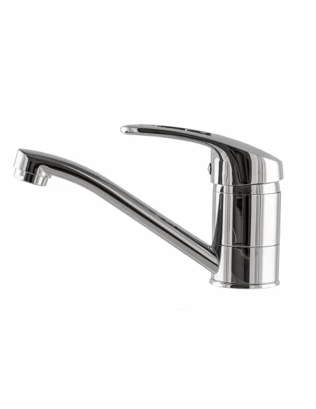 Смеситель для раковины в ванной Globus Lux Caprice GLCA-0203М поворотный гусак 150 мм - 1