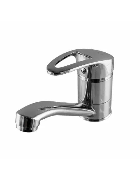 Смеситель для раковины в ванной Globus Lux Caprice GLCA-0203М поворотный гусак 150 мм - 4