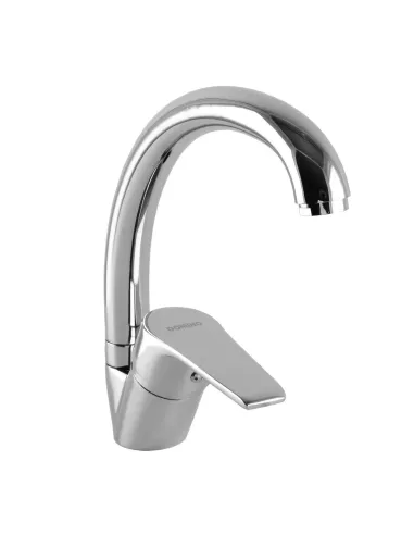 Змішувач для кухні Domino Blitz DBC-103S (хром, бічний) - 3