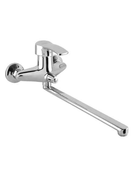 Змішувач для ванни Domino DQ-208 (довгий ніс, хром) - 1