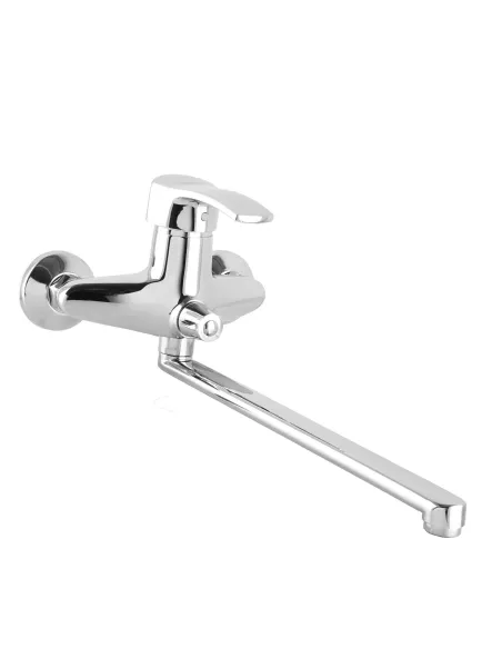 Змішувач для ванни Domino DQ-208 (довгий ніс, хром) - 2
