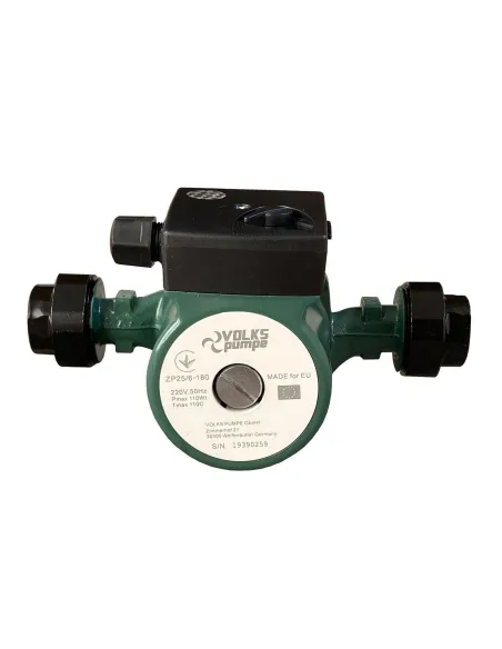 Циркуляційний насос для опалення Volks Pumpe ZP25-6-180 з гайками - 1 Циркуляційний насос для опалення Volks Pumpe ZP25-6-180 з гайками - 1
