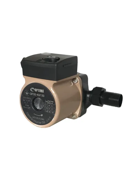 Циркуляційний насос Optima OP20-40 130 мм з гайками - 5