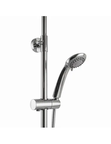 Душова система Domino-Torino DS-TO-004 (Змішувач, Штанга, Шланг, Лійка Тропік) - 3