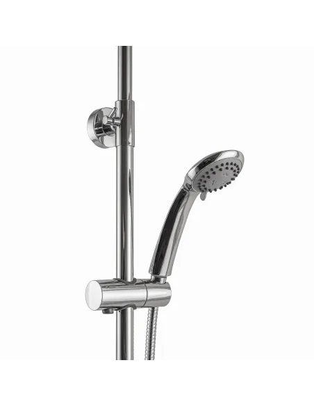 Душова система Domino-Torino DS-TO-004 (Змішувач, Штанга, Шланг, Лійка Тропік) - 3