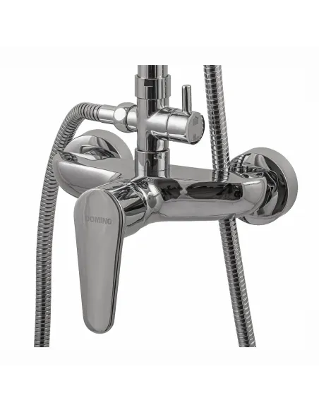 Душова система Domino-Torino DS-TO-004 (Змішувач, Штанга, Шланг, Лійка Тропік) - 4