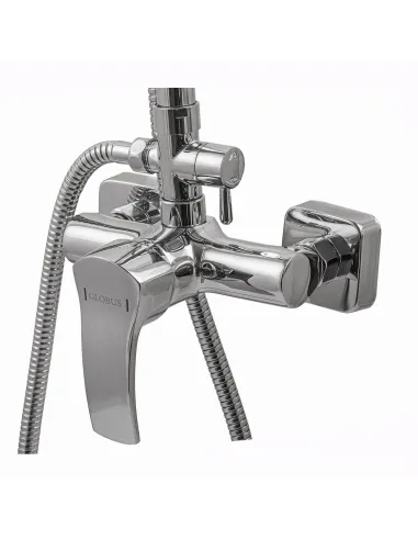Душова система Globus Lux Queensland GLQU-0077 (комплект, з гусаком) - 2