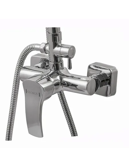 Душова система Globus Lux Queensland GLQU-0077 (комплект, з гусаком) - 2