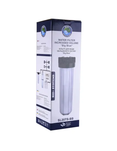 Фильтр-колба BIO+ systems SL20TS-BB для Big Blue 20, прозрачная - 3