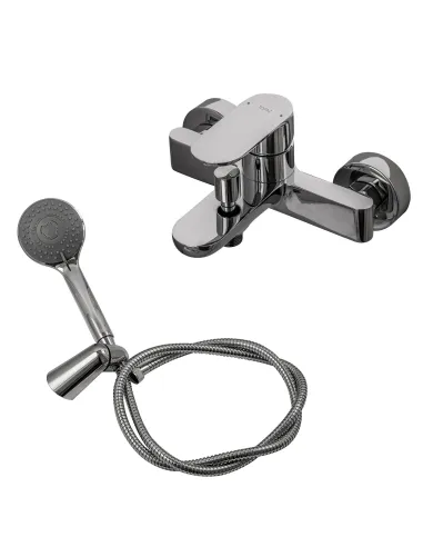 Смеситель для ванны Topaz Barts TB 07101-H36 c душевым комплектом - 4