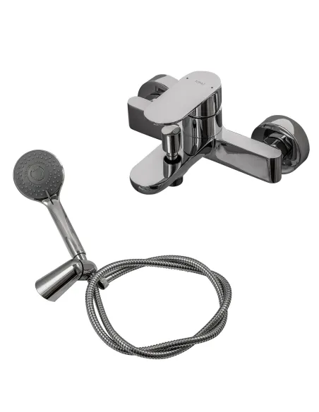 Смеситель для ванны Topaz Barts TB 07101-H36 c душевым комплектом - 4