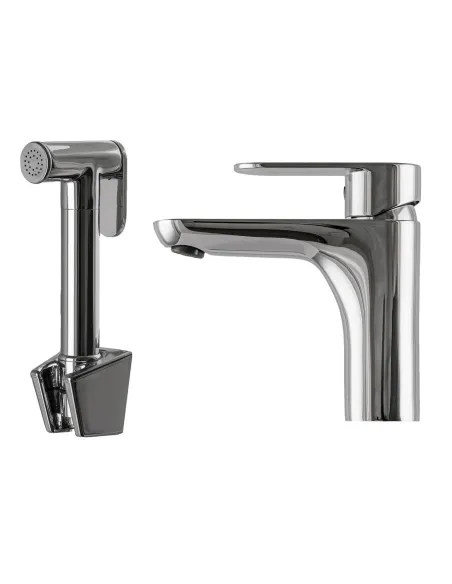 Змішувач для умивальника Topaz Barts TB 07204 (Стоп лійка) - 1