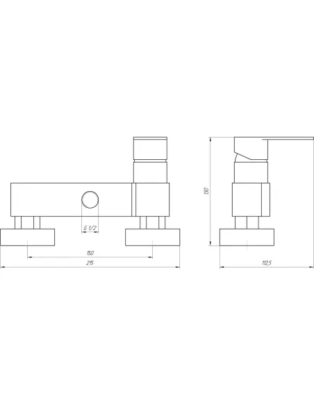 Змішувач для душу Topaz Sardinia TS 08718 (Бічний, Душовий комплект) - 4