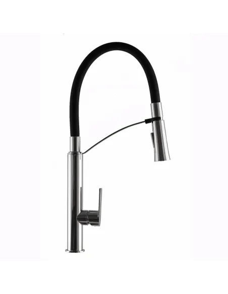 Змішувач для кухні Topaz Barts TB 8817 (Лійка, гнучкий шланг) - 1