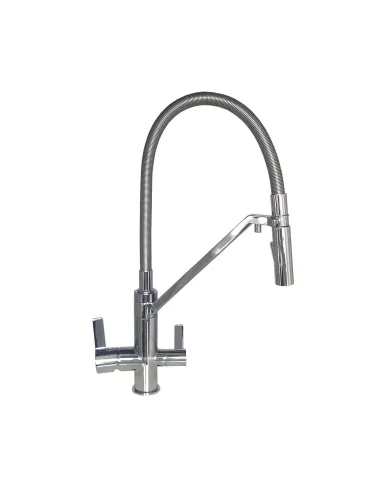 Смеситель для кухни с подключением к фильтру Topaz Sardinia TS 8812-H24 гофрогусак - 2