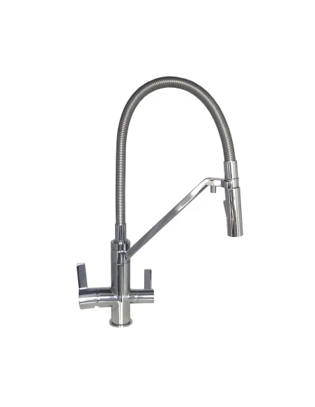 Смеситель для кухни с подключением к фильтру Topaz Sardinia TS 8812-H24 гофрогусак - 2