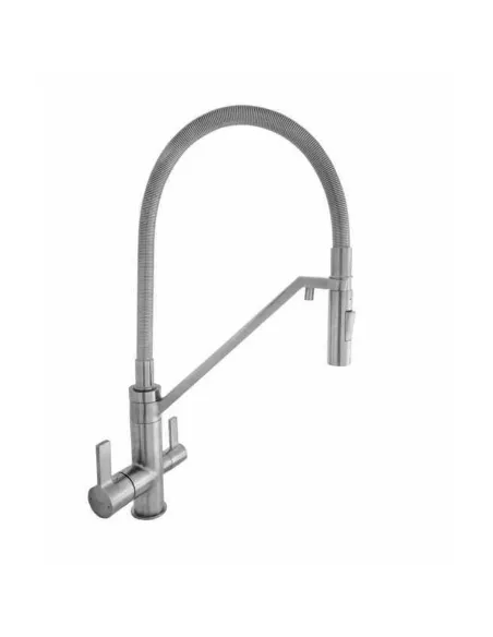 Смеситель для кухни с подключением к фильтру Topaz Sardinia TS 8812-H24 гофрогусак - 3