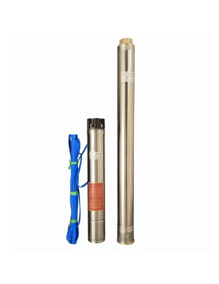 Промышленный глубинный насос Optima 4SD 8/20 3 кВт, кабель 15 метров, трехфазный - 1