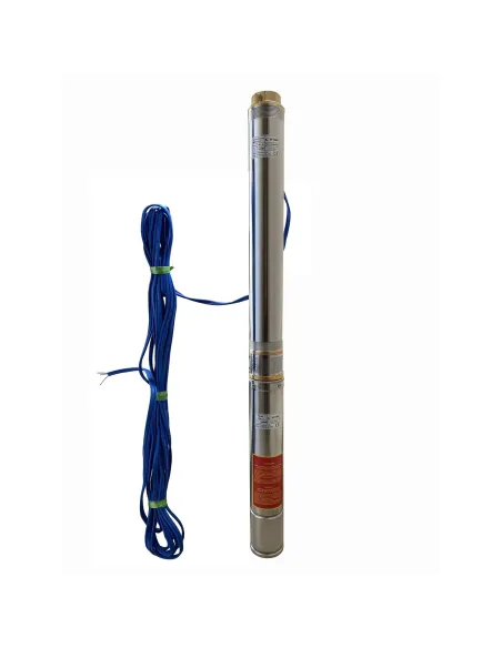 Центробежный глубинный насос Optima 4SDm 6/14 1.5 кВт, пульт, кабель 15 метров - 1