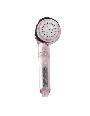 Лейка для душа гидромассажная Bio+ Systems SFH-01 Pink с картриджем, 8 режимов - 2