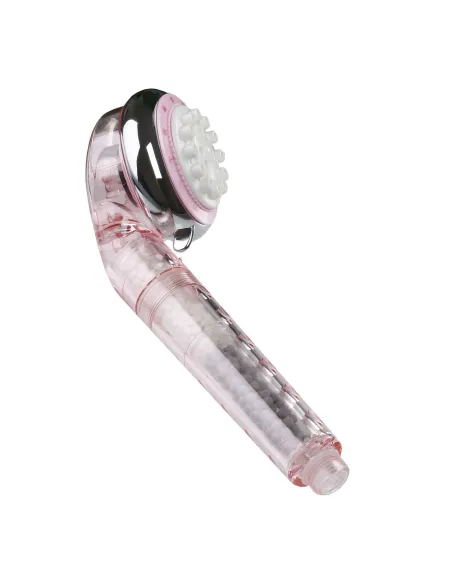 Лійка для душу гідромасажна Bio+ Systems SFH-01 Pink з картриджем, 8 режимів - 4