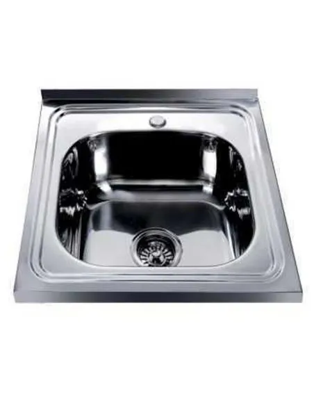 Мойка квадратная Mira MR 5050, 500х500х180, Decor - 1