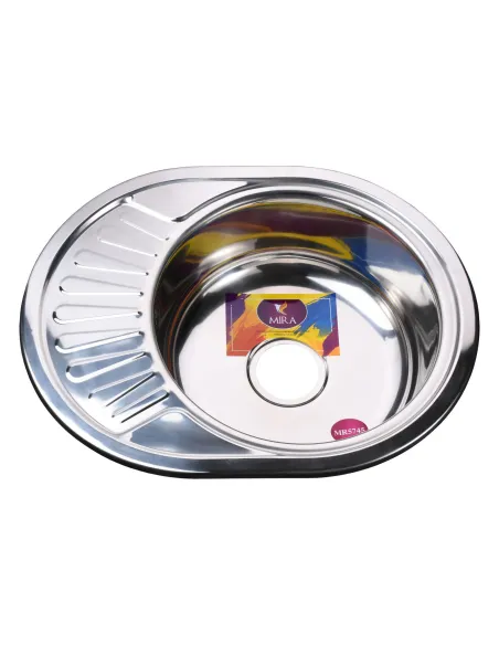 Мойка овальная Mira MR 5745, 570х450х180, Polish - 1