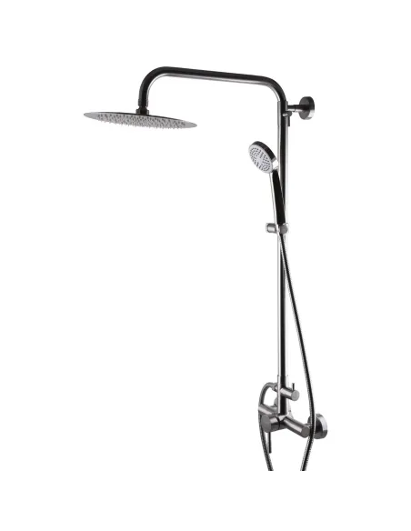 Душевая система из нержавеющей стали Globus Lux Alpen SBT1-SH-05 с душевым набором - 1