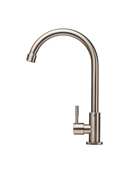 Монокран для умивальника Globus Lux SUS-001M, нержавіюча сталь - 1