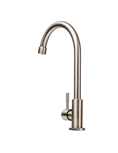 Монокран для умивальника Globus Lux SUS-001M, нержавіюча сталь - 2