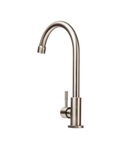 Монокран для умивальника Globus Lux SUS-001M, нержавіюча сталь - 2