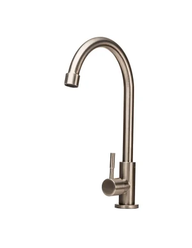 Монокран для умивальника Globus Lux SUS-001M, нержавіюча сталь - 3