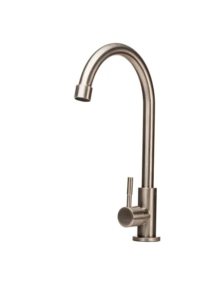 Монокран для умивальника Globus Lux SUS-001M, нержавіюча сталь - 3