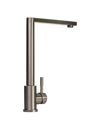 Смеситель для кухни Globus Lux SUS-112 боковой, нержавеющая сталь - 3