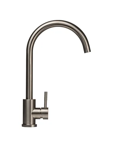 Смеситель для кухни Globus Lux SUS-203S боковой, нержавеющая сталь - 3