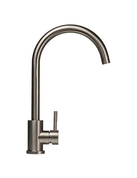 Смеситель для кухни Globus Lux SUS-203S боковой, нержавеющая сталь - 3