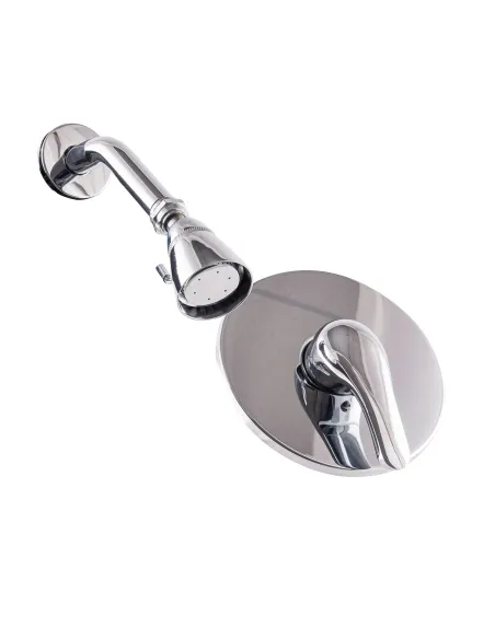 Смеситель для душа скрытого монтажа GLOBUS LUX Solly GLSO-0105S CHROM с душевым набором - 1