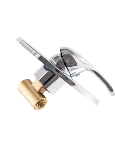 Смеситель для душа скрытого монтажа GLOBUS LUX Solly GLSO-0105S CHROM с душевым набором - 4