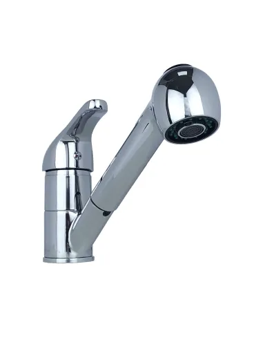 Змішувач для кухні Globus Lux SOLLY GLSO-0107 CHROM (лійка-душ) - 2