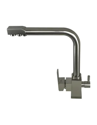 Смеситель для кухни с подключением к фильтру Globus Lux Lazer GLLR-0100 StSTEEL - 2