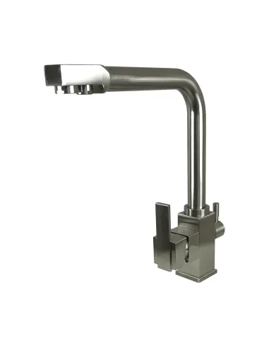 Смеситель для кухни с подключением к фильтру Globus Lux Lazer GLLR-0100 StSTEEL - 3